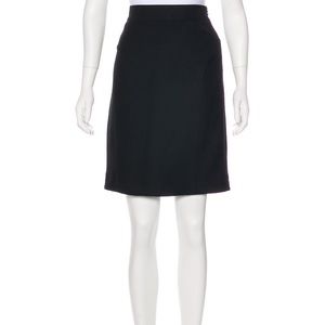 Derek Lam Virgin Wool Knee-Length Skirt Size M